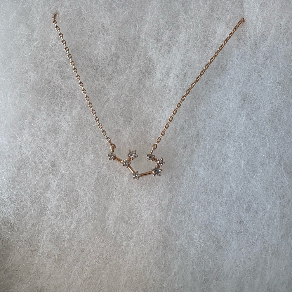 Bearfruit Jewelry Constellation Necklace in Rose Gold - Sagittarius - Picture 2 of 11